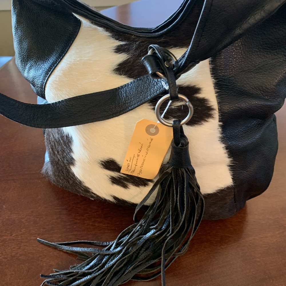 CASA COWHIDE HANDBAG - Picture 4 of 6